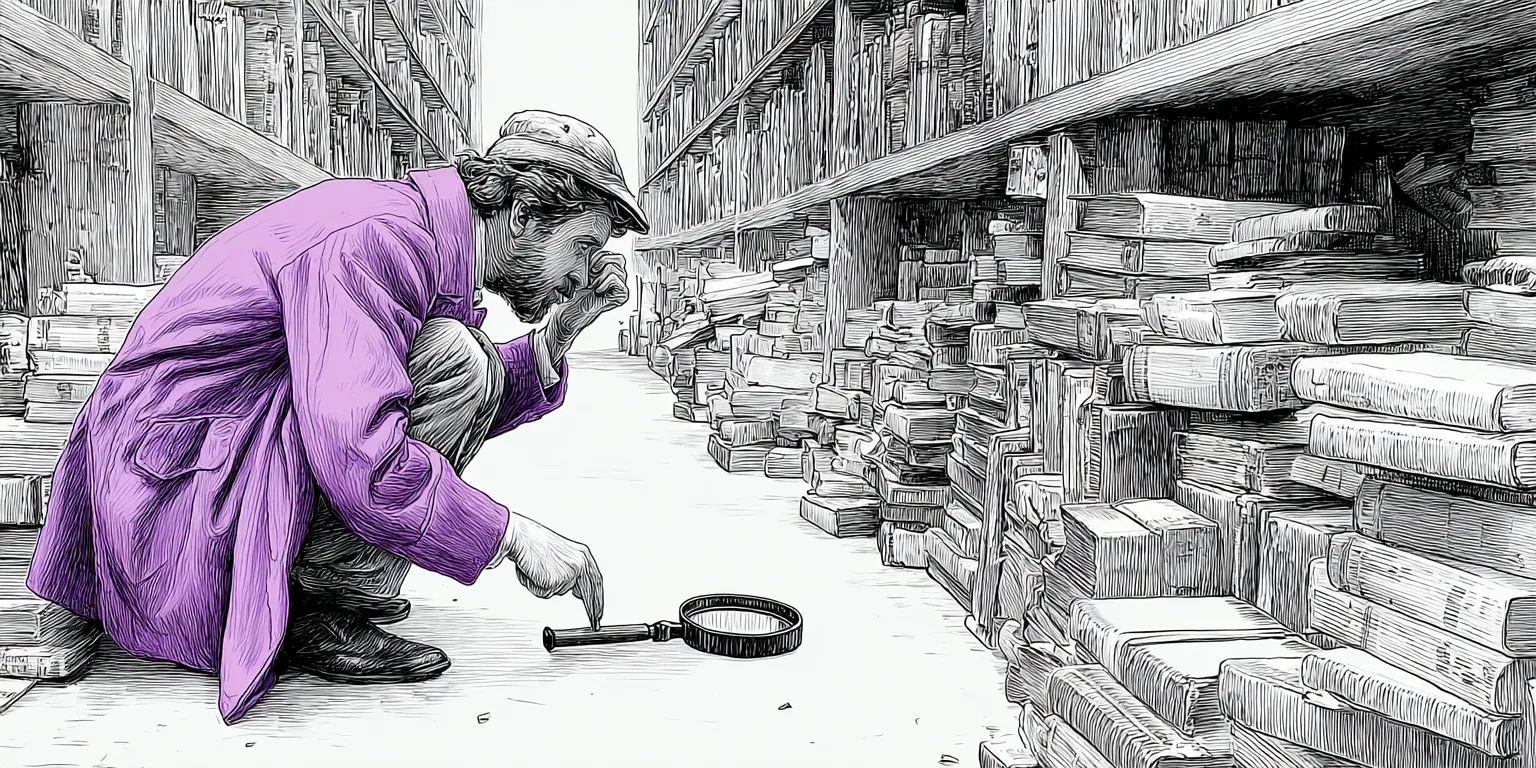 Восстановить историю работы — задача детектива